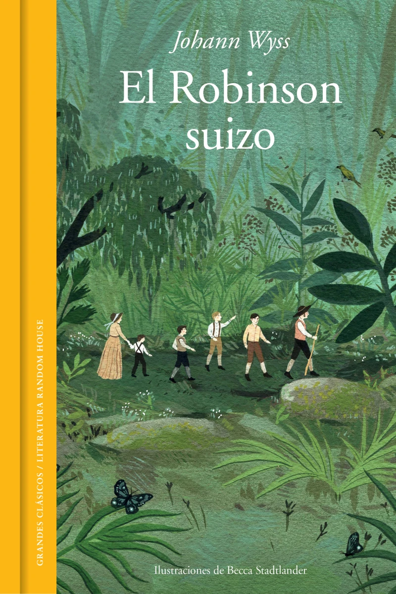 Portada: El Robinson suizo (edición ilustrada)