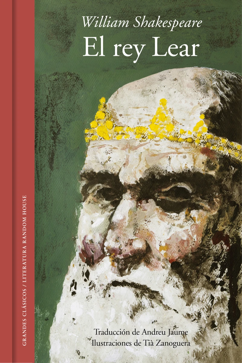 Portada: El rey Lear (edición ilustrada y bilingüe)