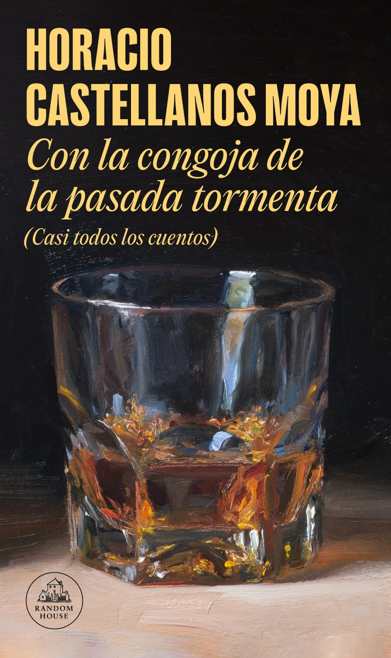 Portada: Con la congoja de la pasada tormenta (Casi todos los cuentos)