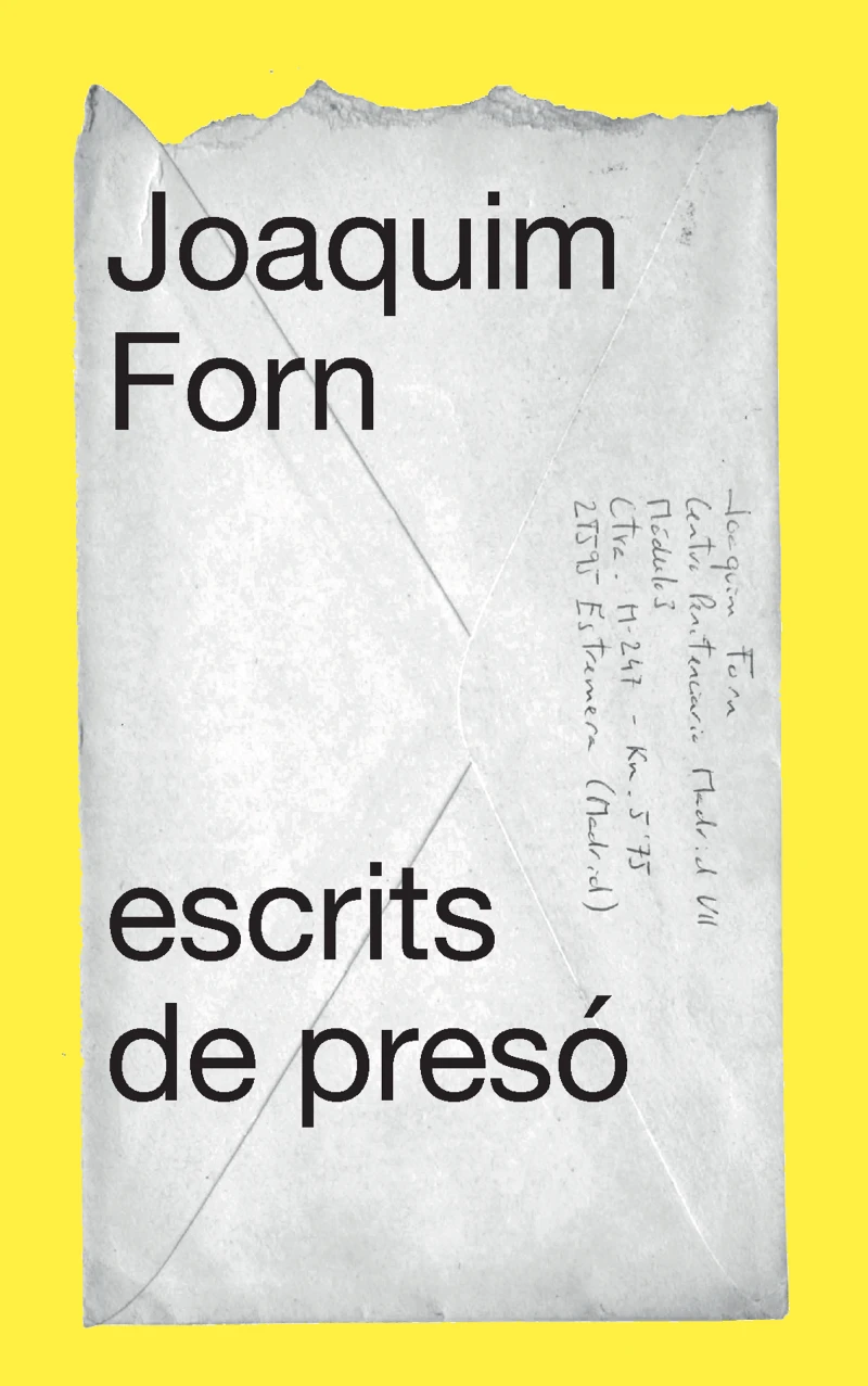 Portada: Escrits de presó