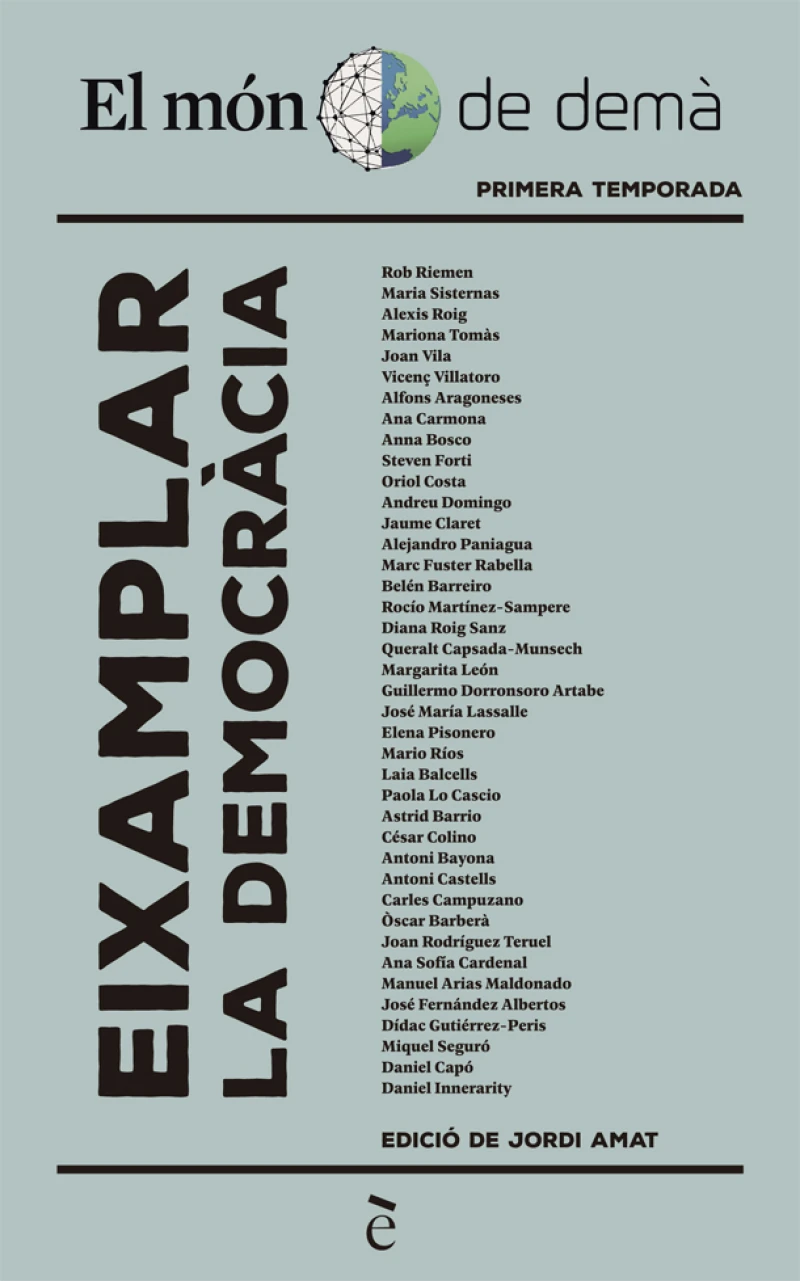Portada: Eixamplar la democràcia