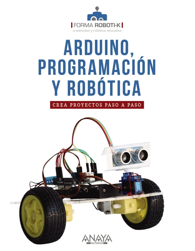 Portada: Arduino, programación y robótica