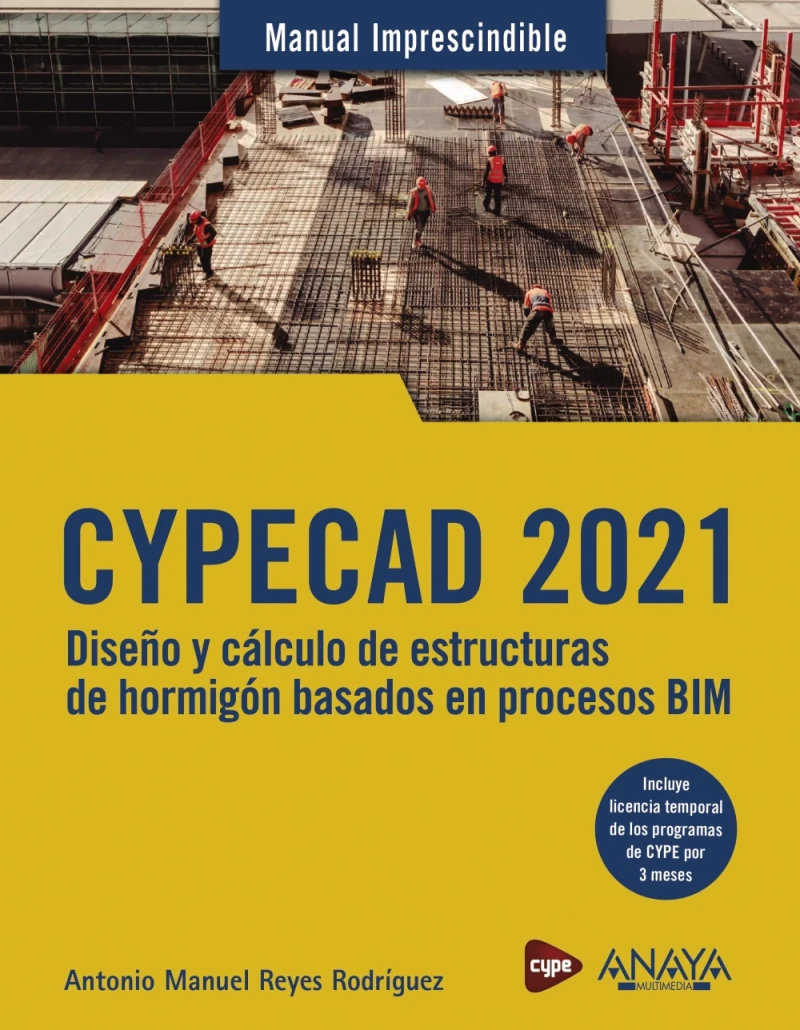 Portada: CYPECAD 2021. Diseño y cálculo de estructuras de hormigón basado en procesos BIM