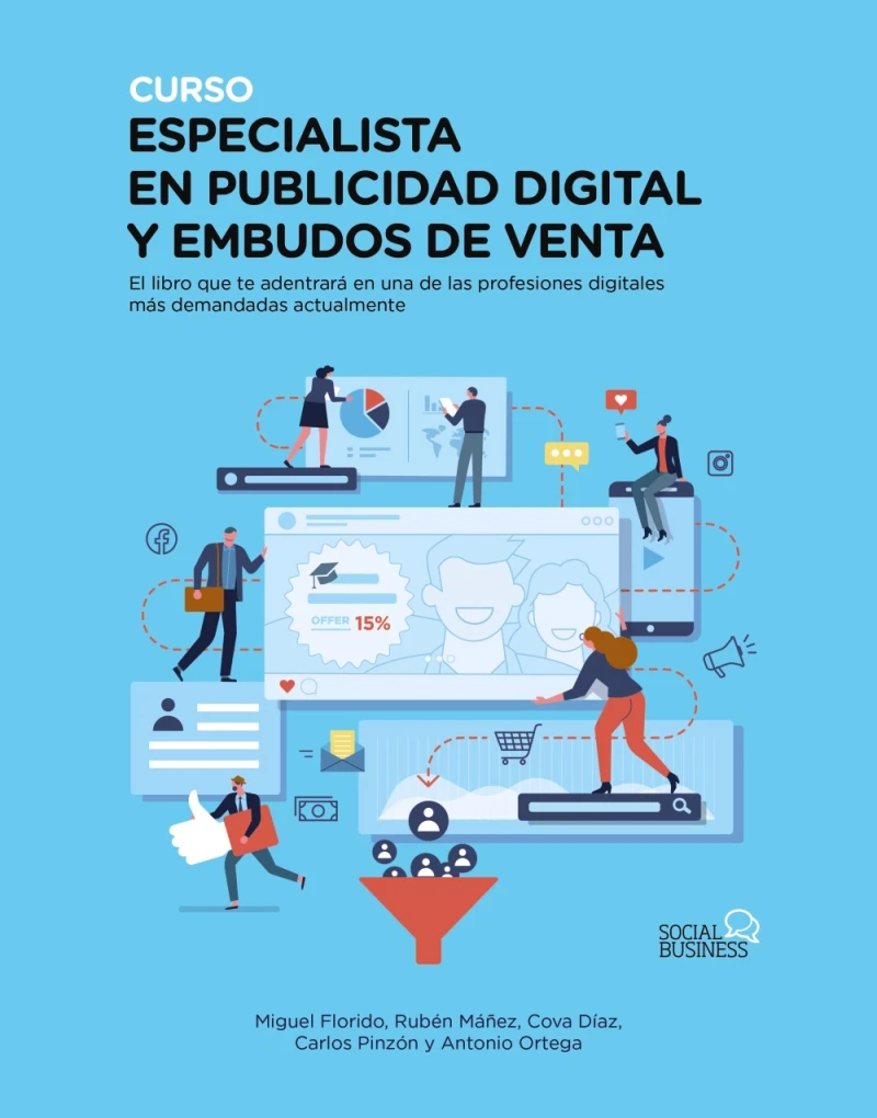 Portada: Curso Especialista en publicidad digital y embudos de venta