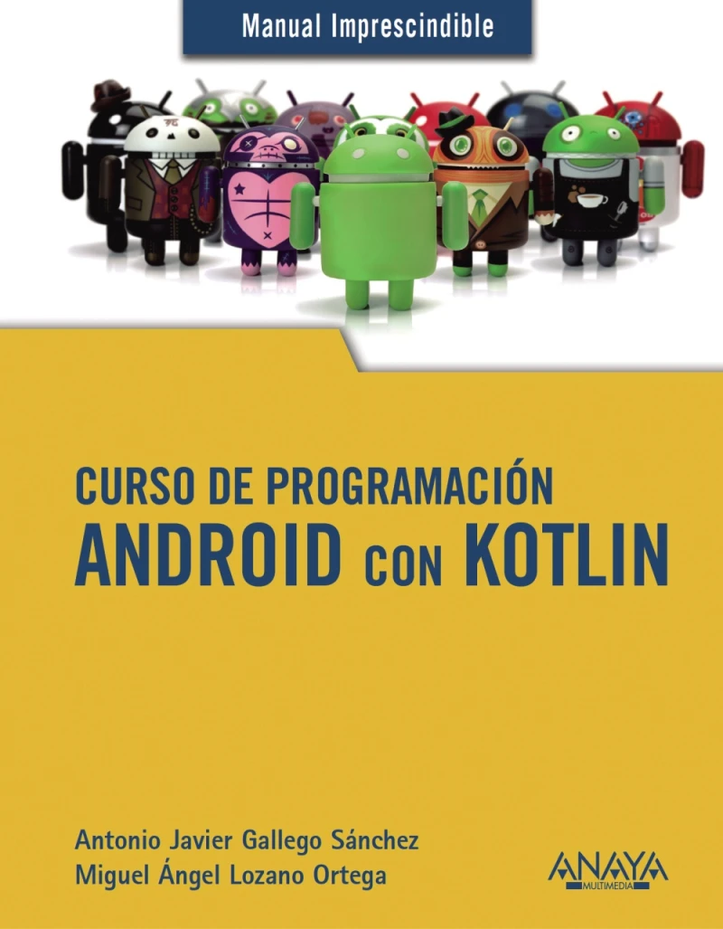 Portada: Curso de Programación. Android con Kotlin