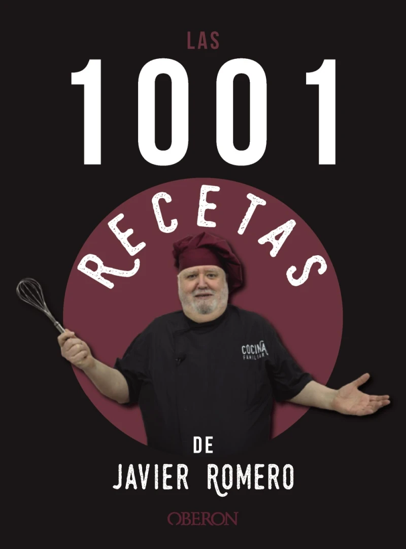 Portada: Las 1001 recetas de Javier Romero