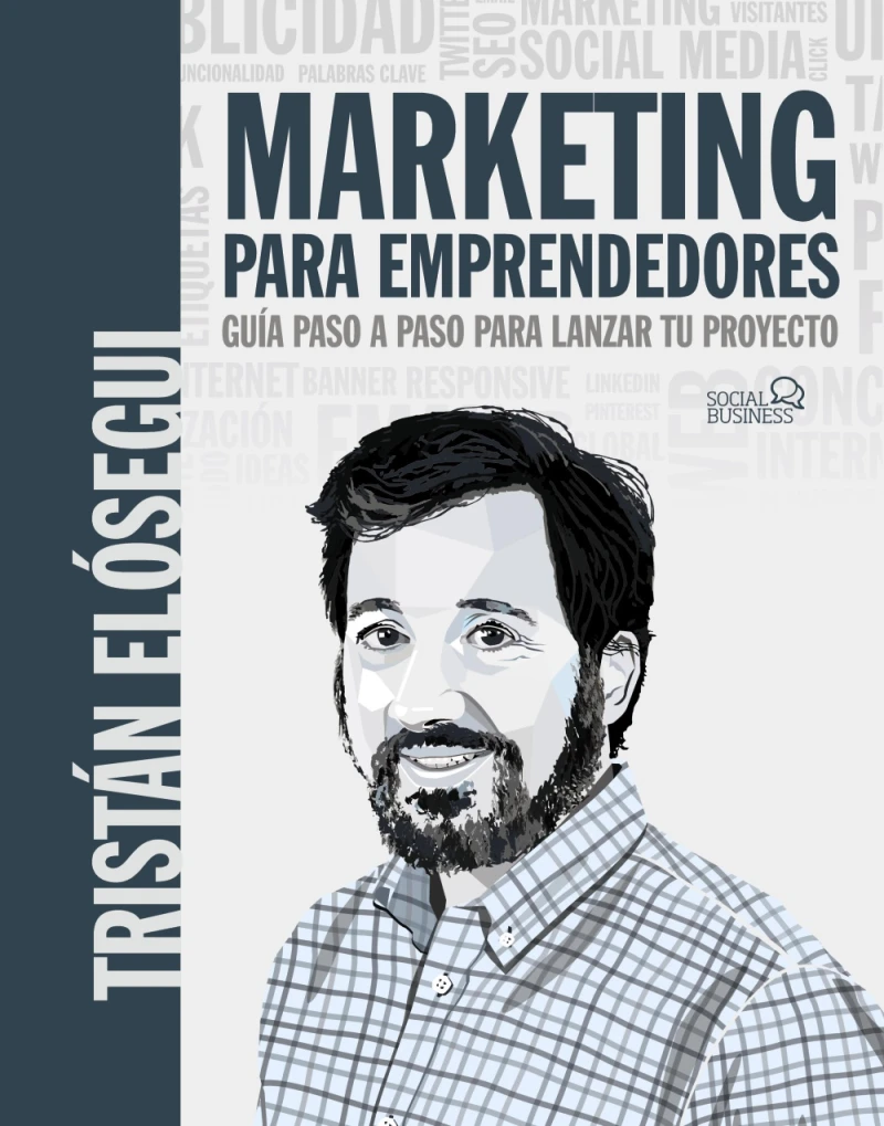 Portada: Marketing para emprendedores. Guía paso a paso para lanzar tu proyecto