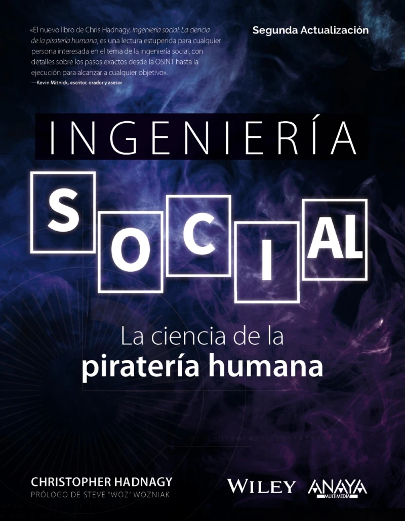 Portada: Ingeniería social. La ciencia de la piratería humana