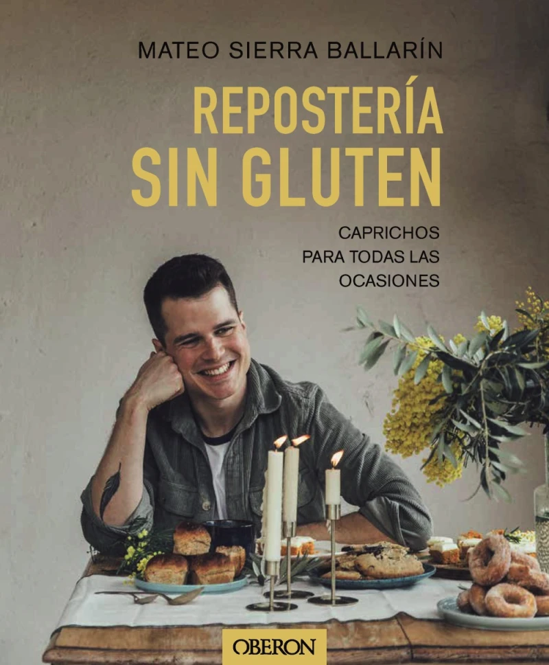 Portada: Repostería sin gluten
