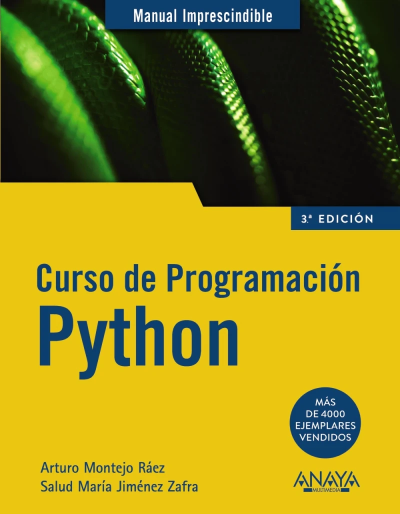 Portada: Curso de Programación Python