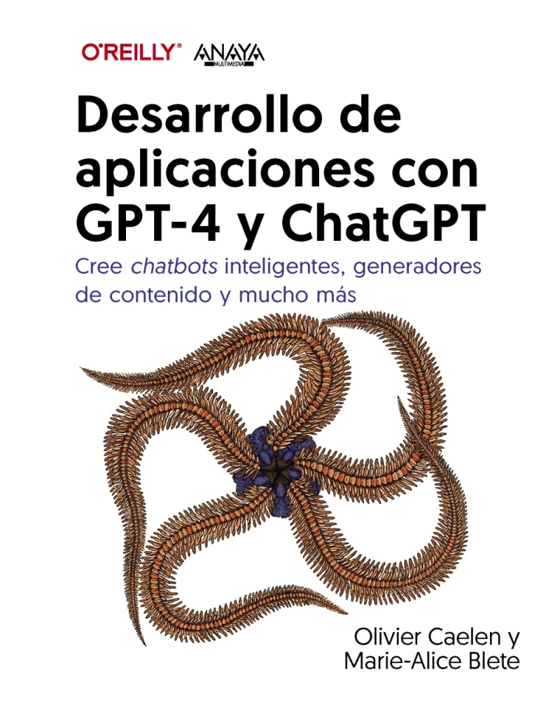 Portada: Desarrollo de aplicaciones con GPT-4 y ChatGPT