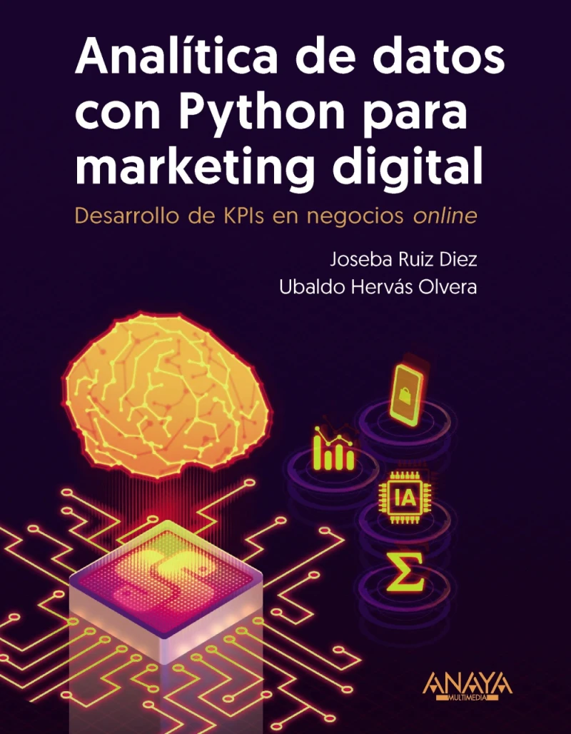 Portada: Analítica de datos con Python para marketing digital