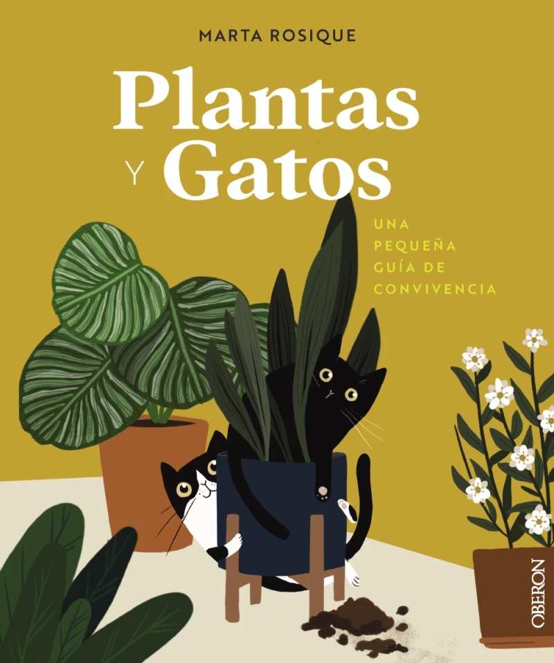 Portada: Plantas y gatos