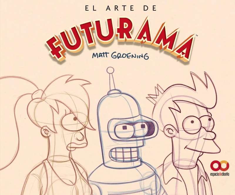 Portada: El arte de Futurama