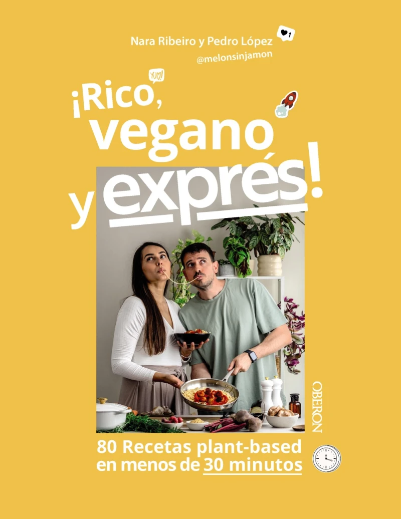 Portada: Rico, vegano y exprés