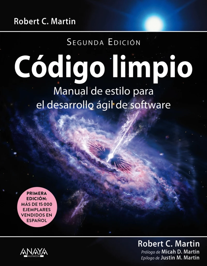 Portada: Código Limpio. Segunda edición