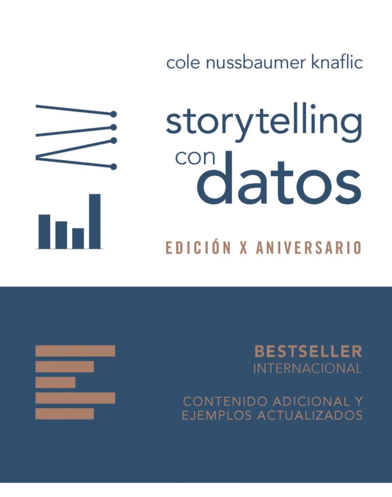 Portada: Storytelling con datos. Edición X aniversario