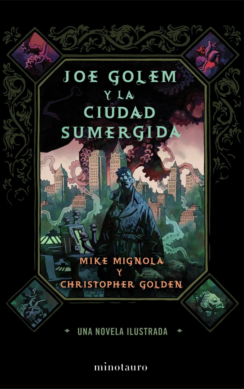 Portada: Joe Golem y la ciudad sumergida