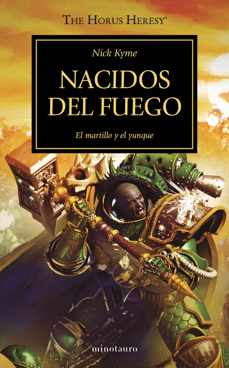 Portada: The Horus Heresy nº 50/54 Nacidos del fuego