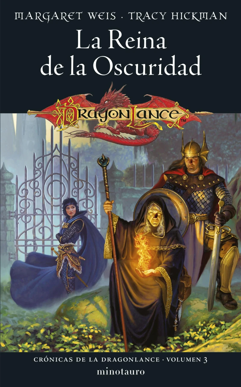 Portada: Crónicas de la Dragonlance nº 03/03 La Reina de la Oscuridad