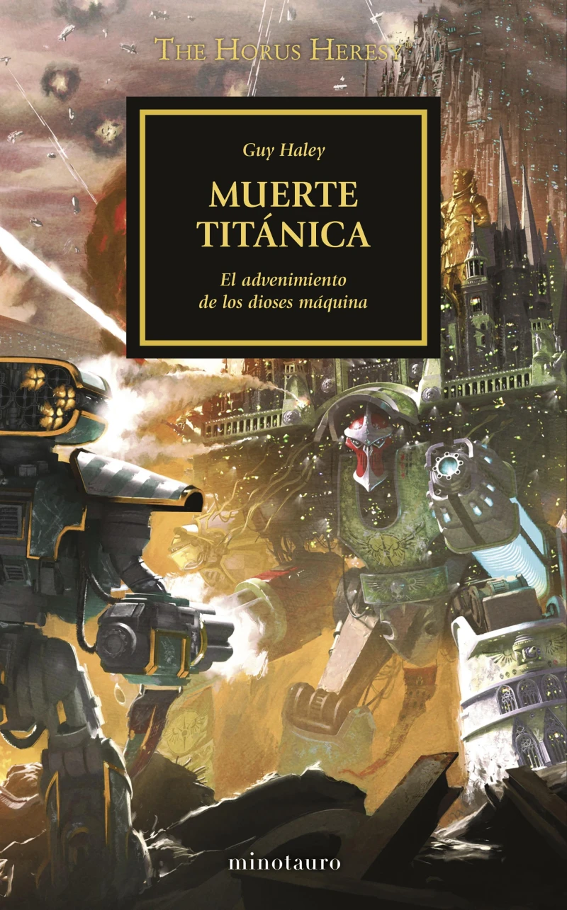 Portada: The Horus Heresy nº 53/54 Muerte titánica
