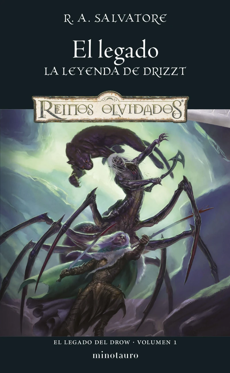 Portada: El Legado del Drow nº 01/04 El Legado