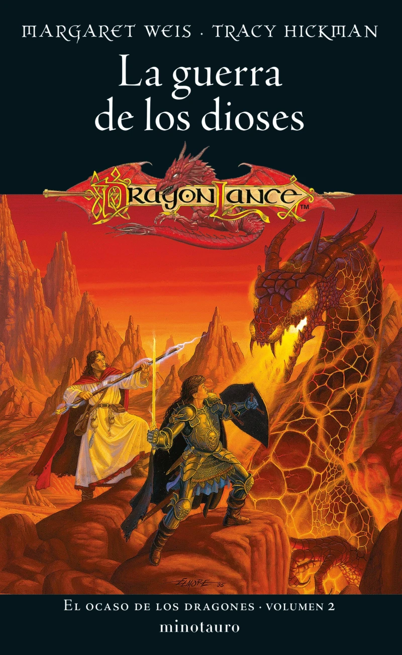 Portada: El ocaso de los dragones nº 02/02 La guerra de los dioses
