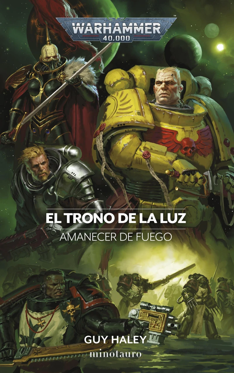 Portada: Amanecer de fuego nº 04 El trono de la luz