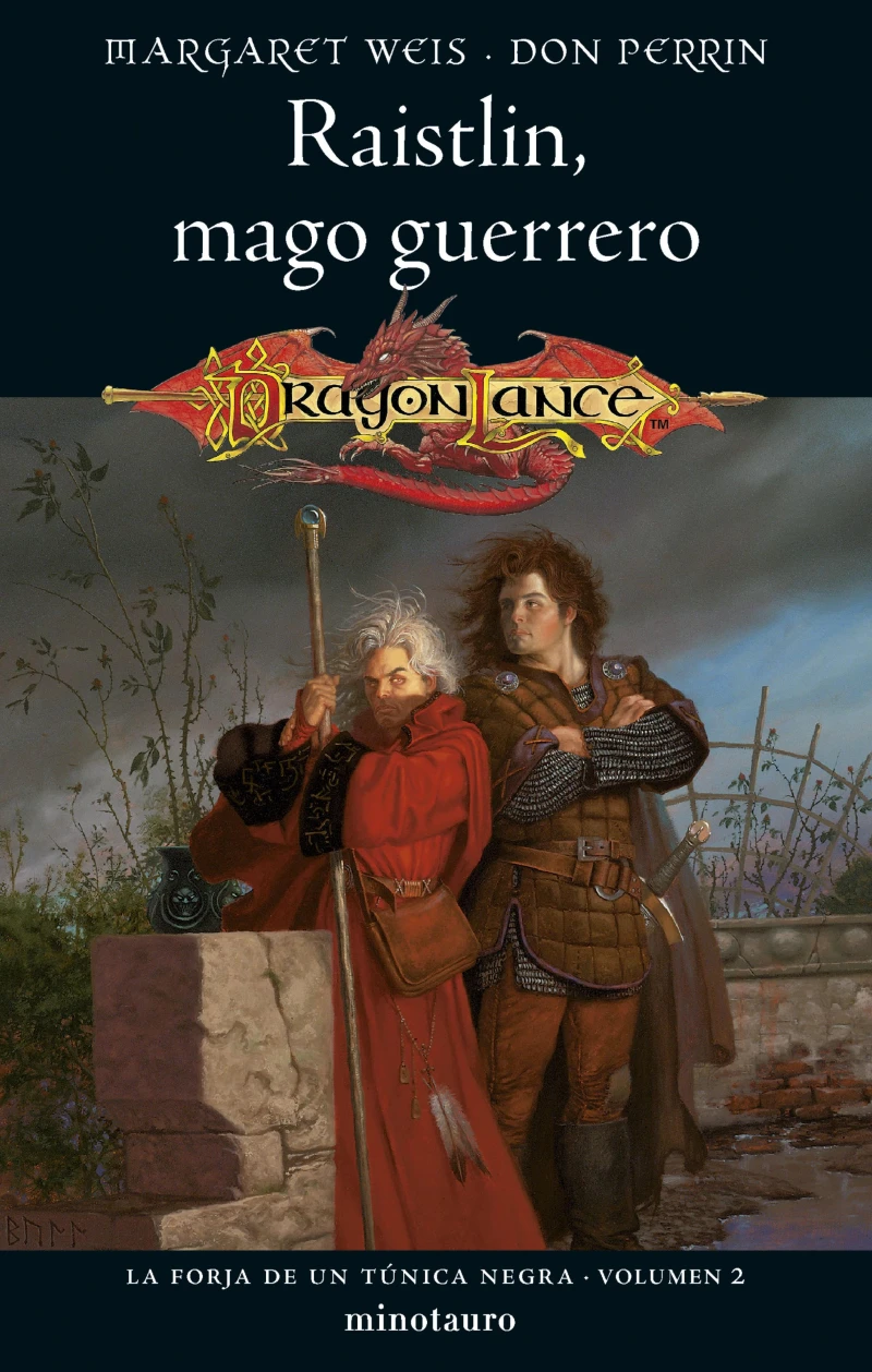 Portada: La forja de un Túnica Negra nº 02/02 Raistlin, mago guerrero