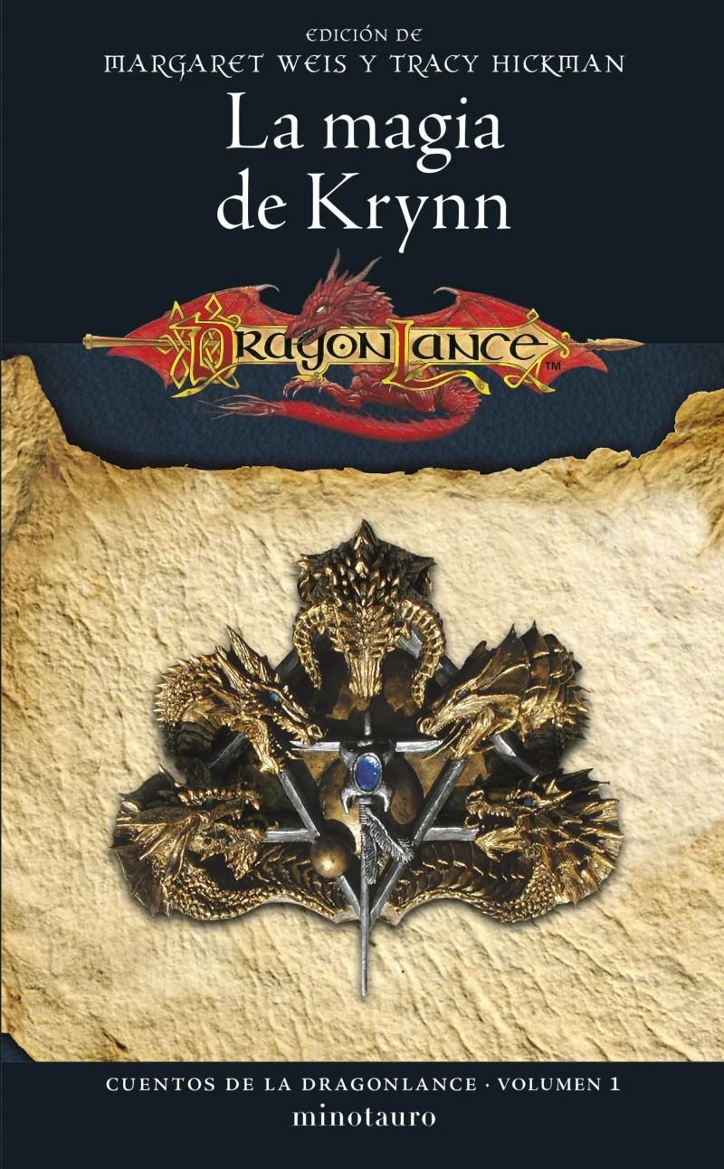 Portada: Cuentos de la Dragonlance nº 01/06 La magia de Krynn