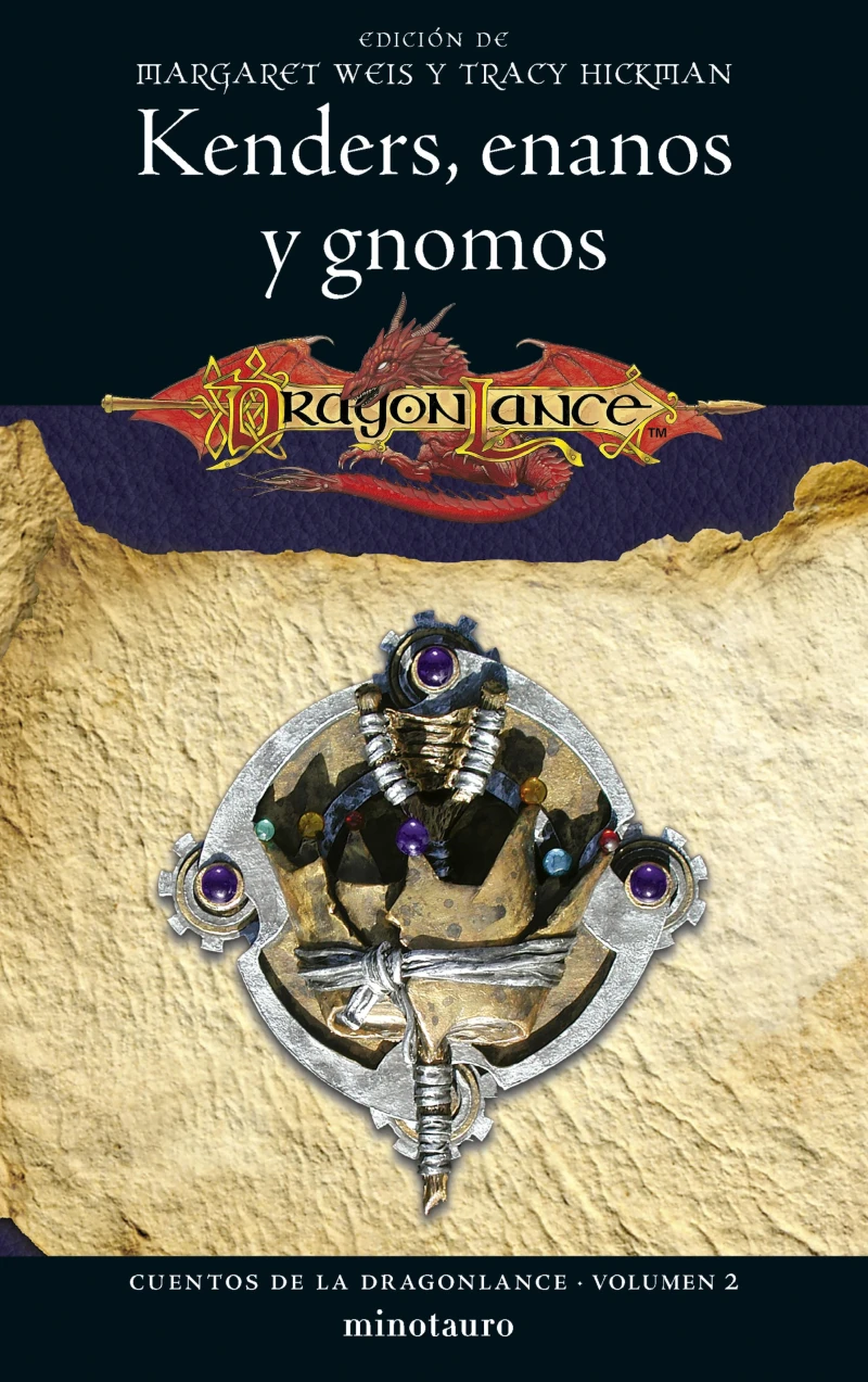 Portada: Cuentos de la Dragonlance nº 02/06 Kenders, enanos y gnomos