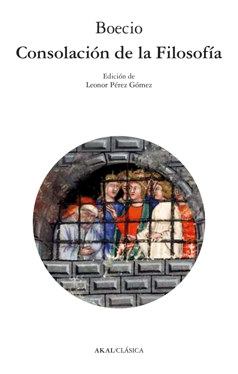 Portada: Consolación de la filosofía