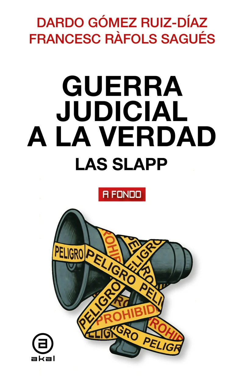 Portada: Guerra judicial a la verdad