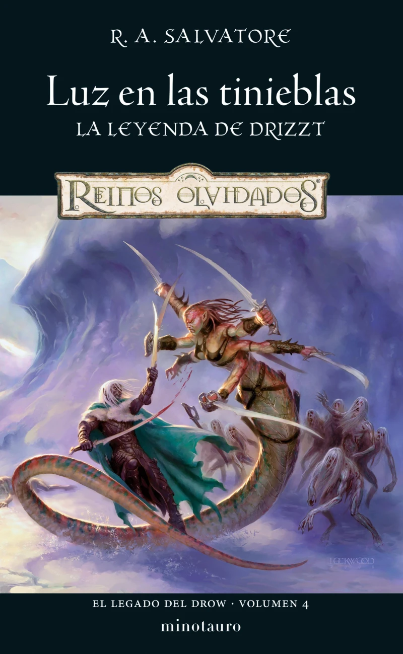 Portada: El Legado del drow nº 04/04 Luz en las tinieblas