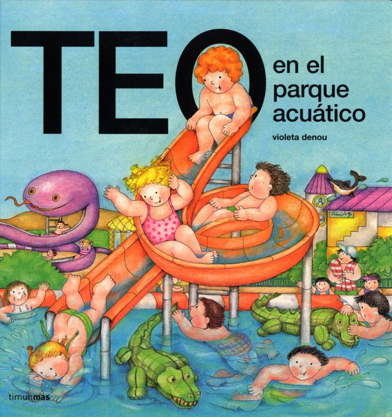 Portada: Teo en el parque acuatico