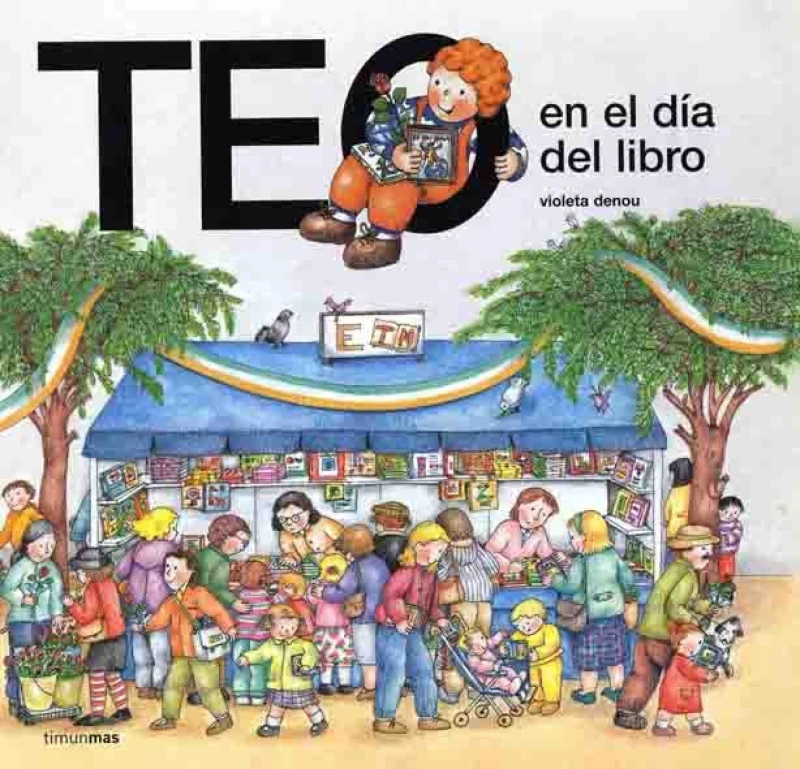Portada: Teo en el día del libro