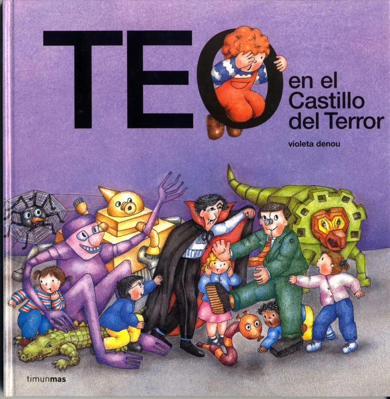 Portada: Teo en el castillo del terror