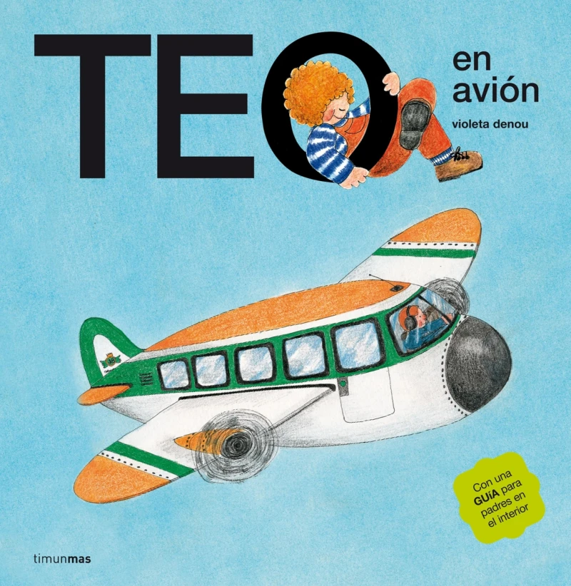 Portada: Teo en avión (Edición de 1977)