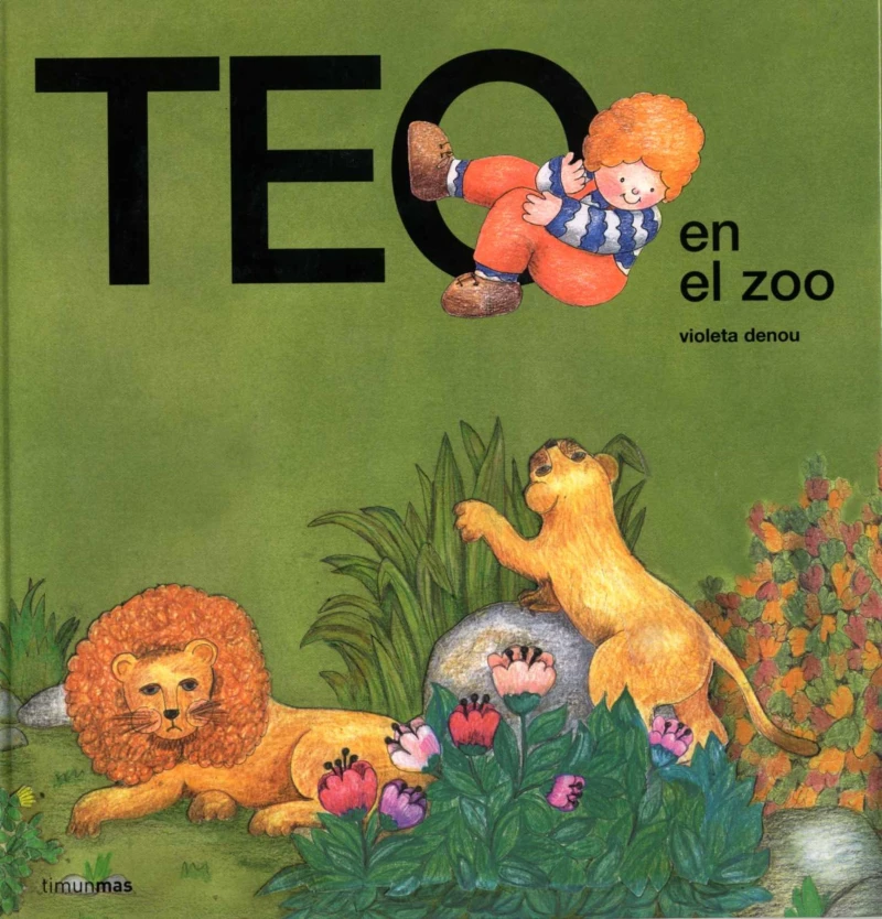 Portada: Teo en el zoo