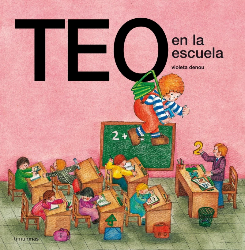 Portada: Teo en la escuela (Edición de 1978)