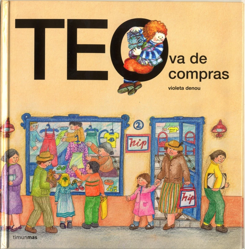 Portada: Teo va de compras