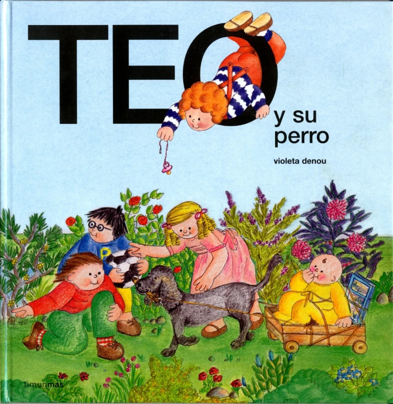 Portada: Teo y su perro (Edición de 1981)