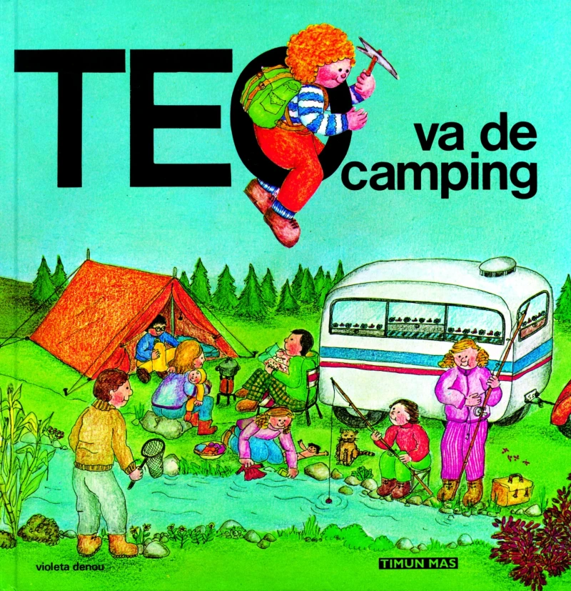 Portada: Teo va de camping