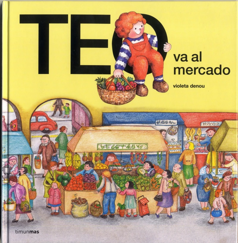 Portada: Teo va al mercado
