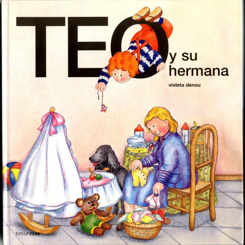 Portada: Teo y su hermana (Edición de 1985)