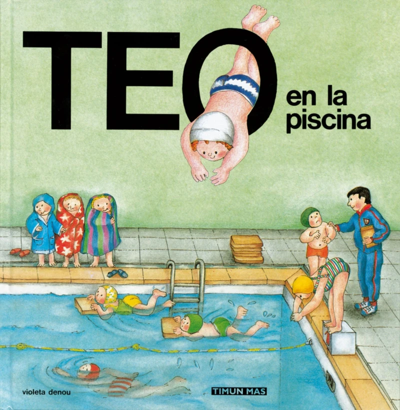 Portada: Teo en la piscina
