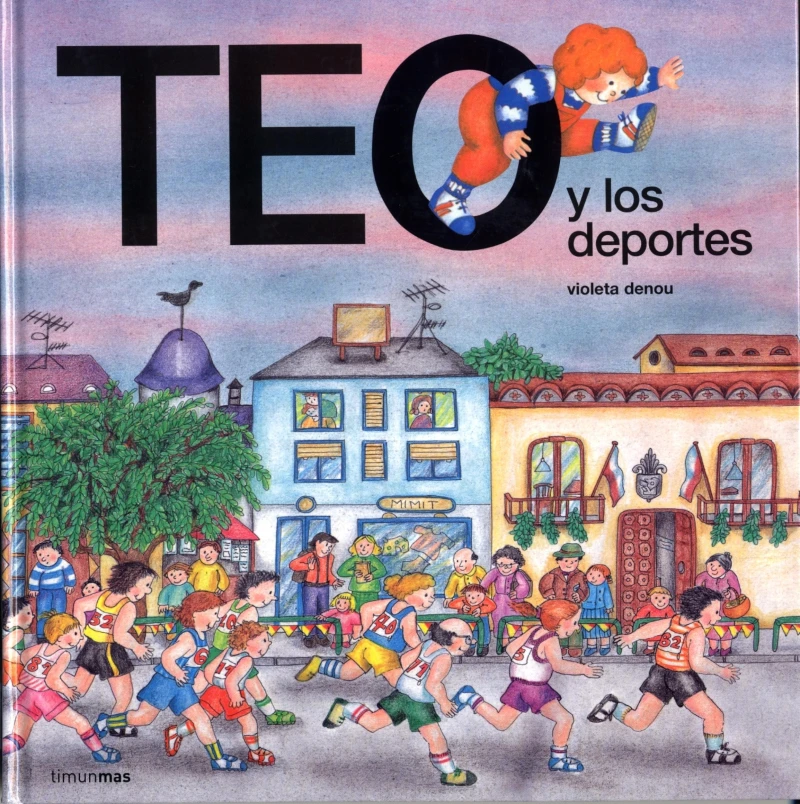 Portada: Teo y los deportes