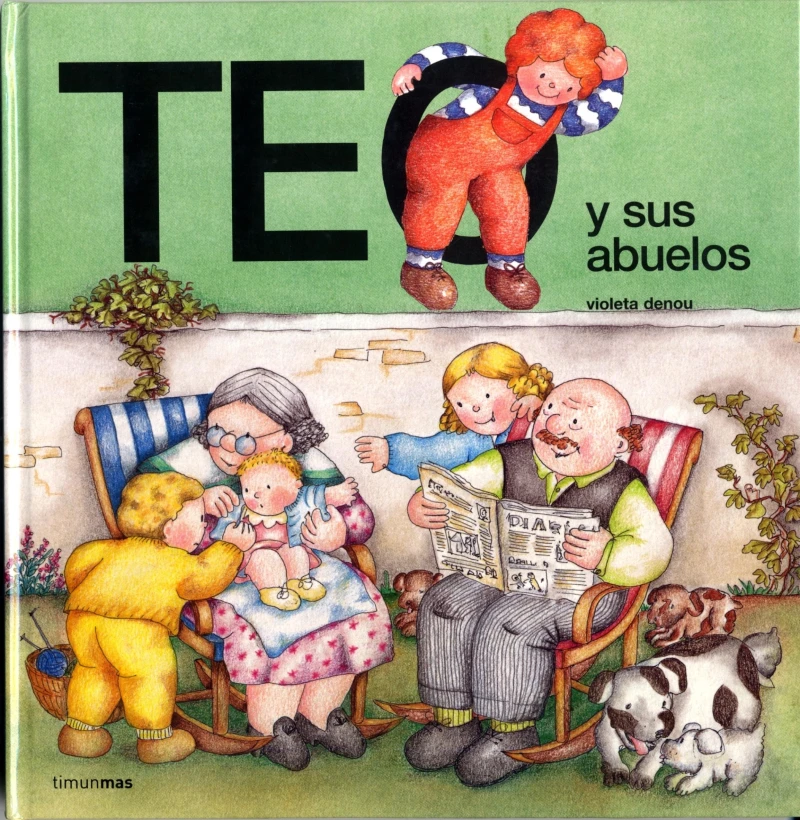 Portada: Teo y sus abuelos