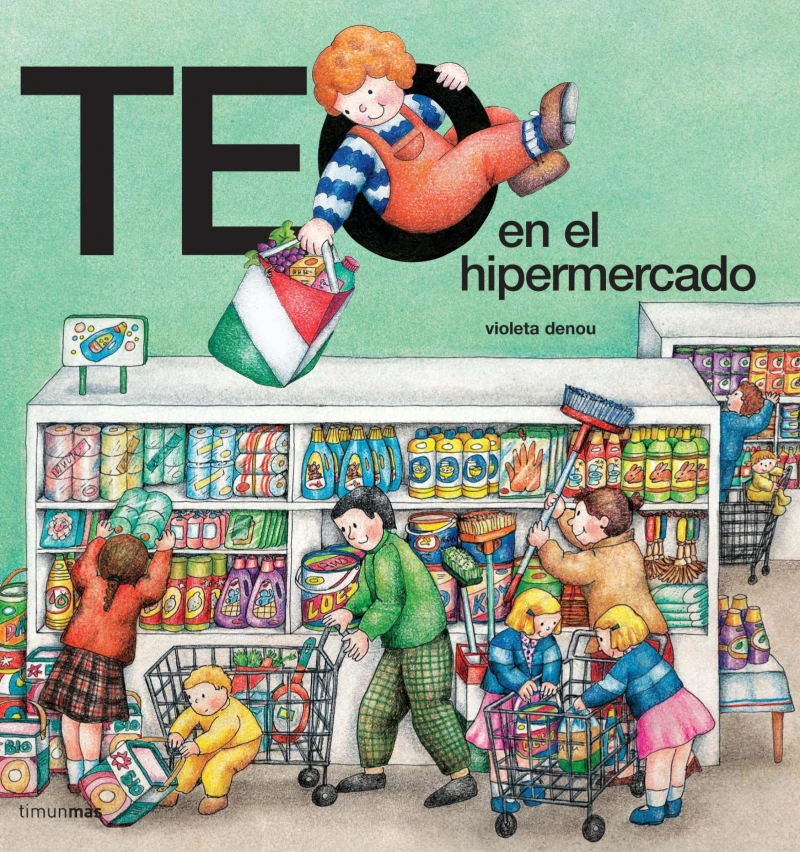 Portada: Teo en el hipermercado