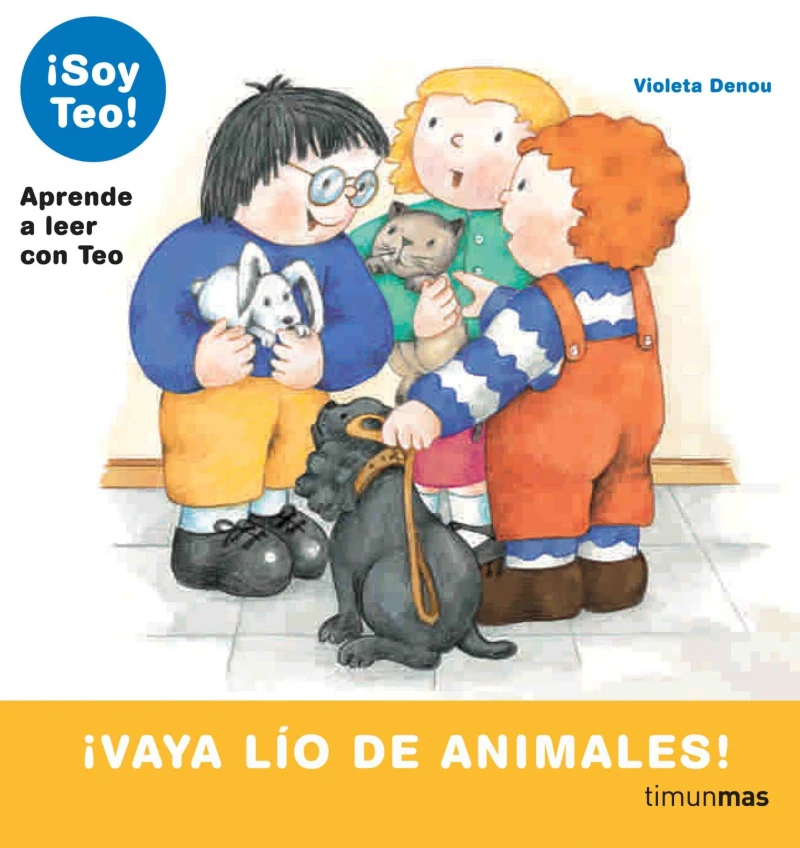 Portada: ¡Vaya lío de animales!